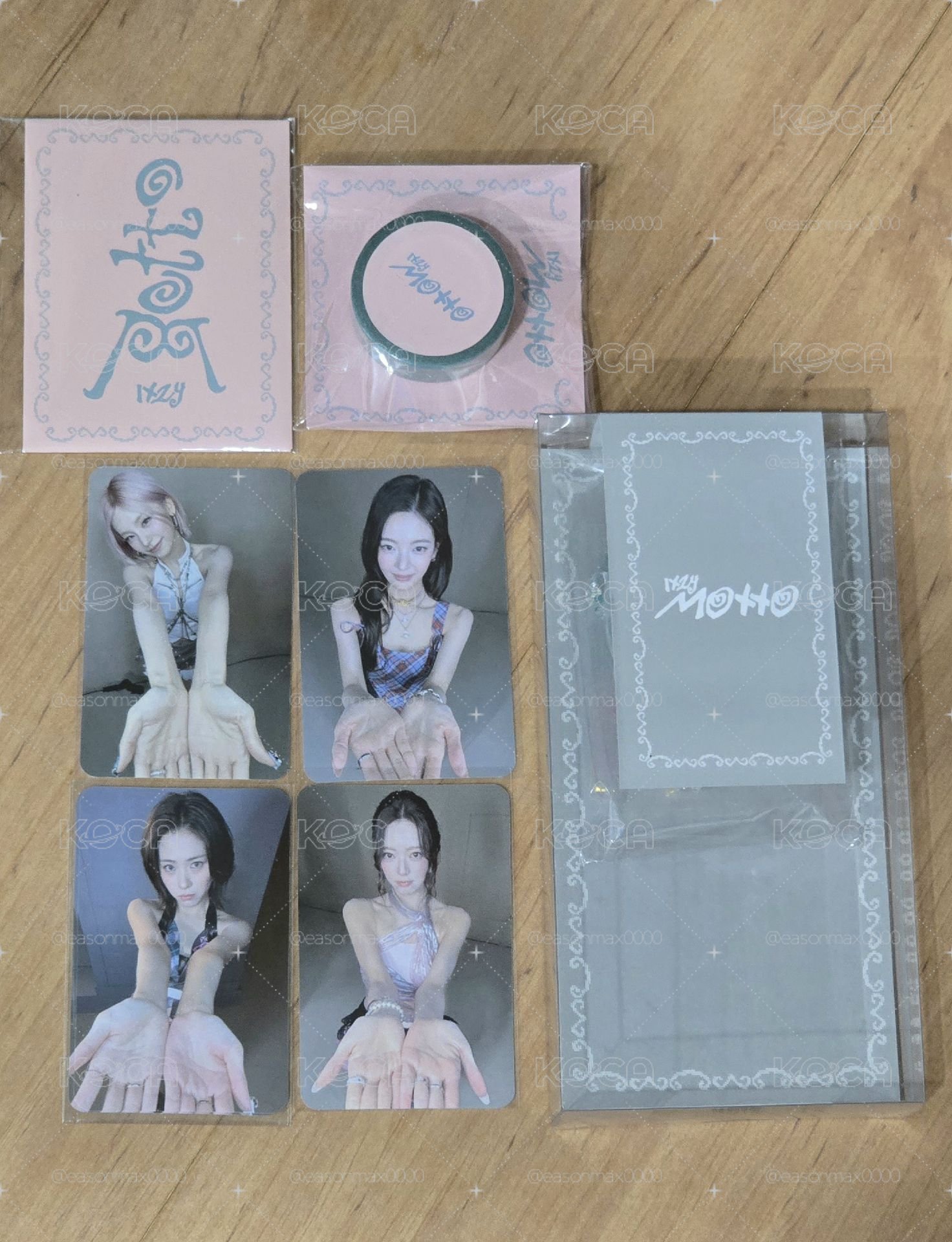 ITZY MOTTO 快閃店周邊