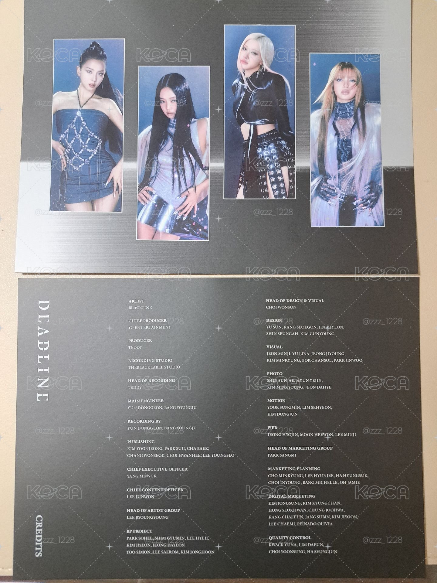 BLACKPINK DEADLINE 空專灰版