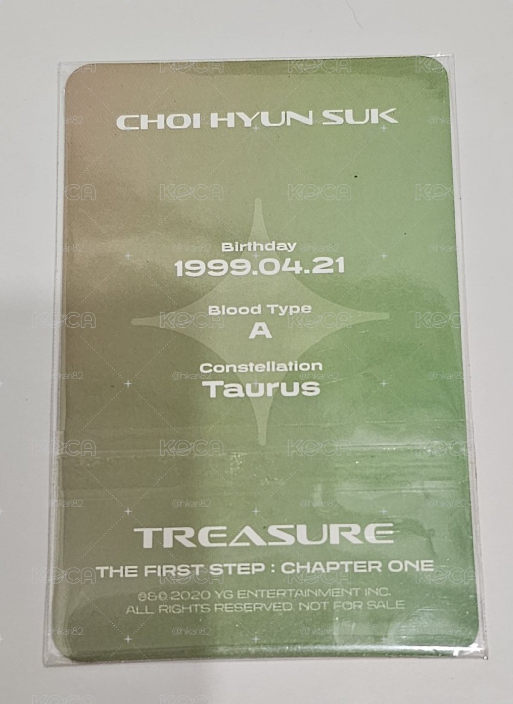 TREASURE THE FIRST STEP:CHAPTER ONE Choi Hyunsuk🦔
