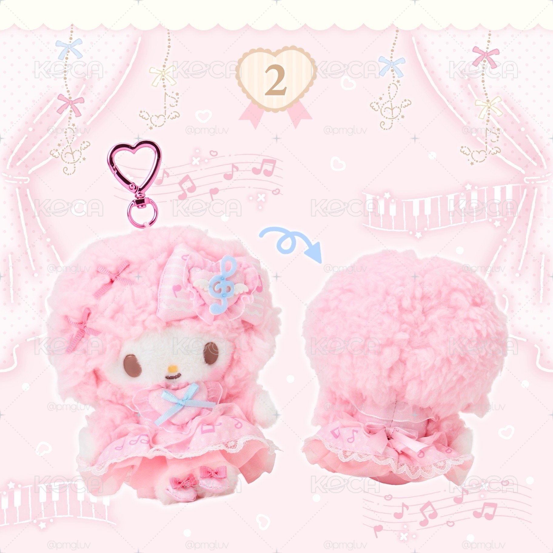 彼安諾生日系列 吊飾娃♪