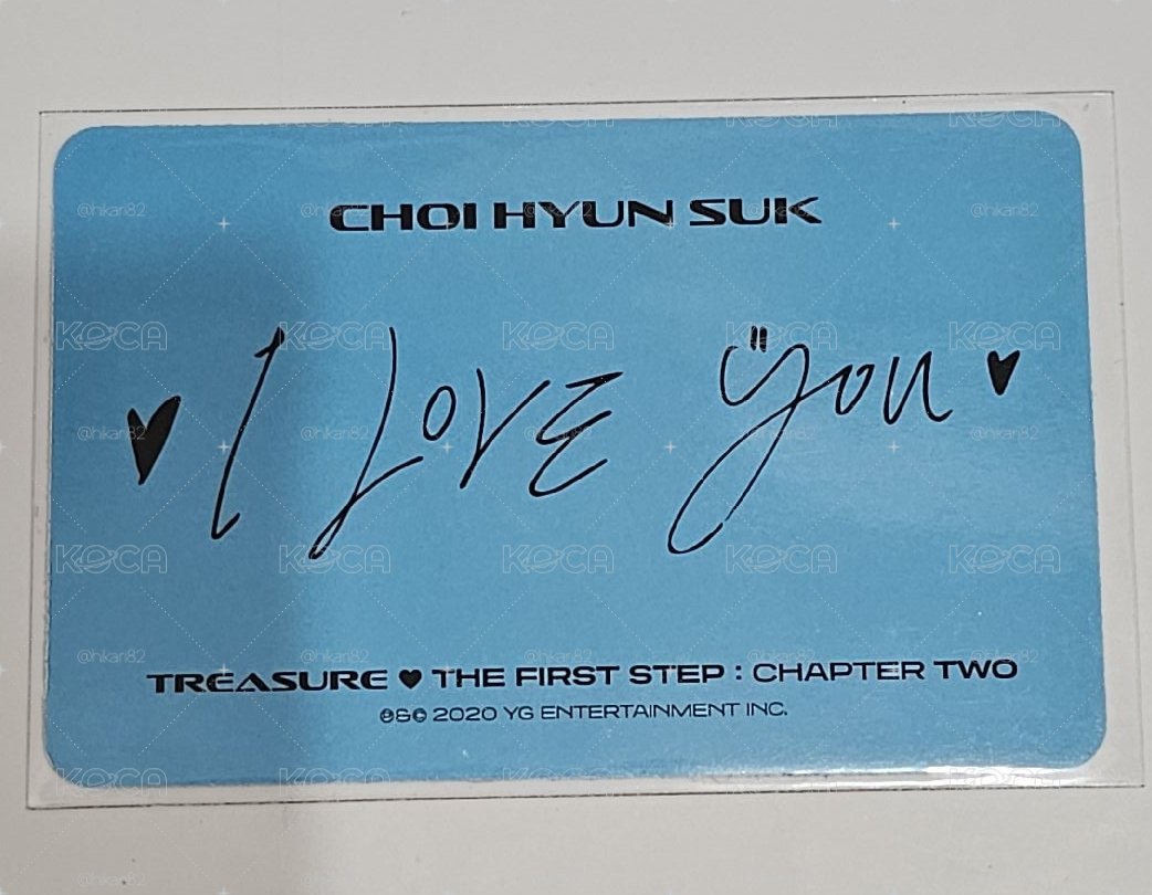 TREASURE THE FIRST STEP:CHAPTER TWO Choi Hyunsuk🦔
