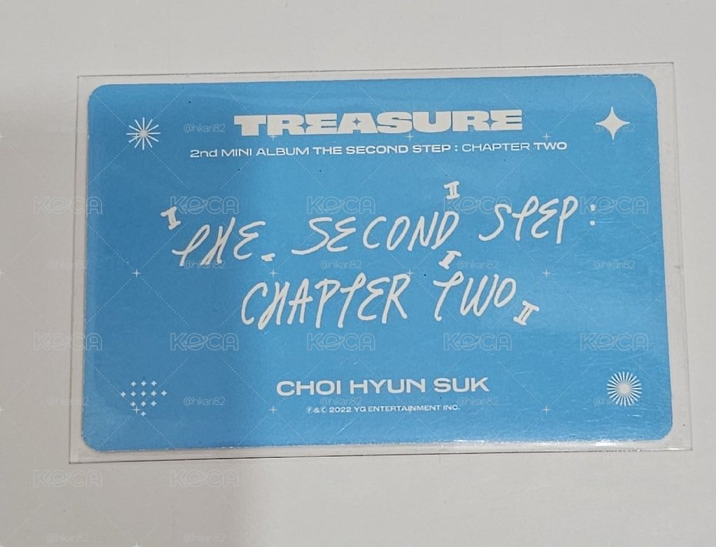 TREASURE THE SECOND STEP:CHAPTER TWO Choi Hyunsuk🦔