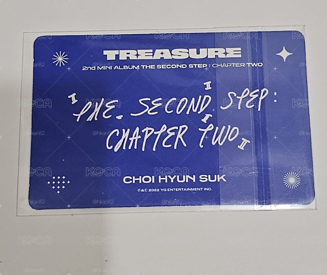 TREASURE THE SECOND STEP:CHAPTER TWO Choi Hyunsuk🦔
