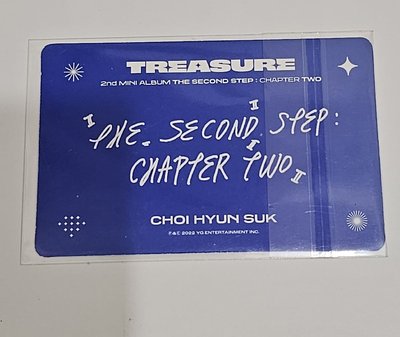 TREASURE THE SECOND STEP:CHAPTER TWO Choi Hyunsuk🦔