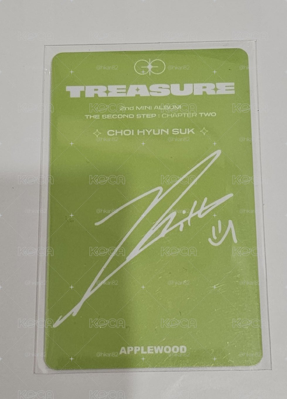 TREASURE THE SECOND STEP:CHAPTER TWO Choi Hyunsuk🦔