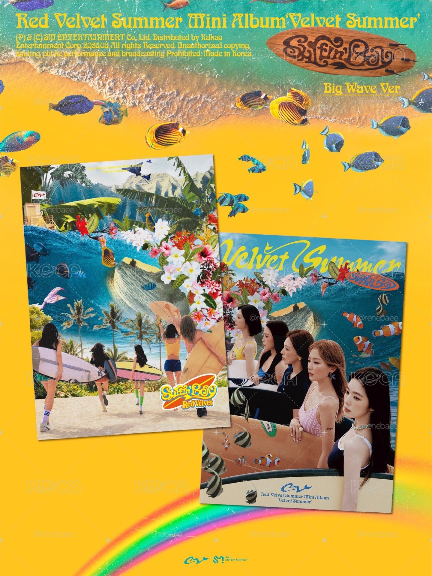 Velvet Summer Big Wave.全新未拆專輯