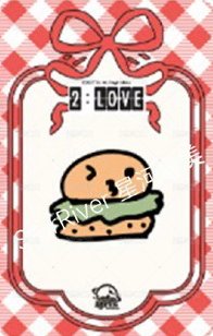 2:LOVE sr 3.0 簽售卡  背面