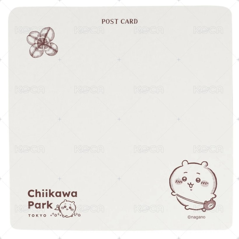 吉伊卡哇樂園 明信片 Chiikawa’s story 背面