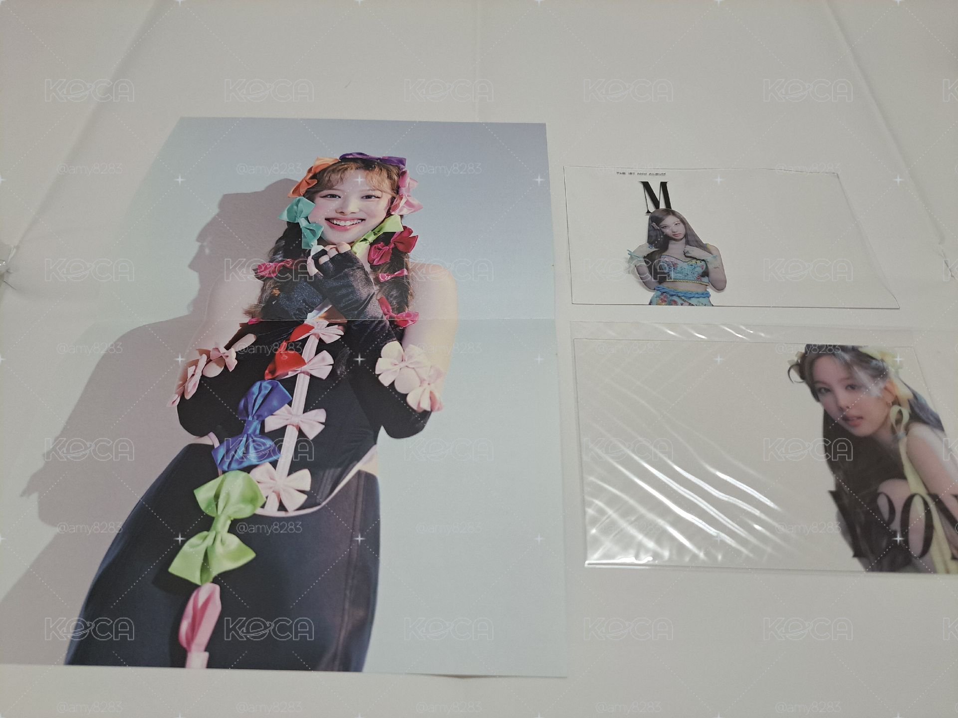 娜璉 IM NAYEON 空專 小卡 透卡 摺疊海報 TWICE