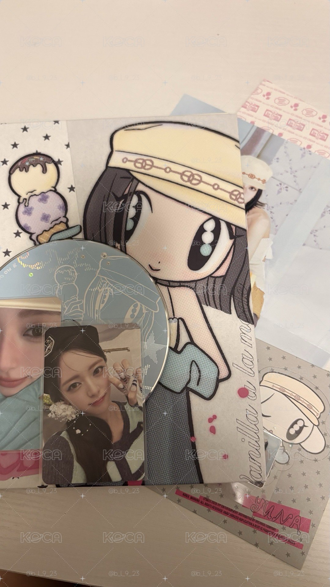 ice cream YUNA