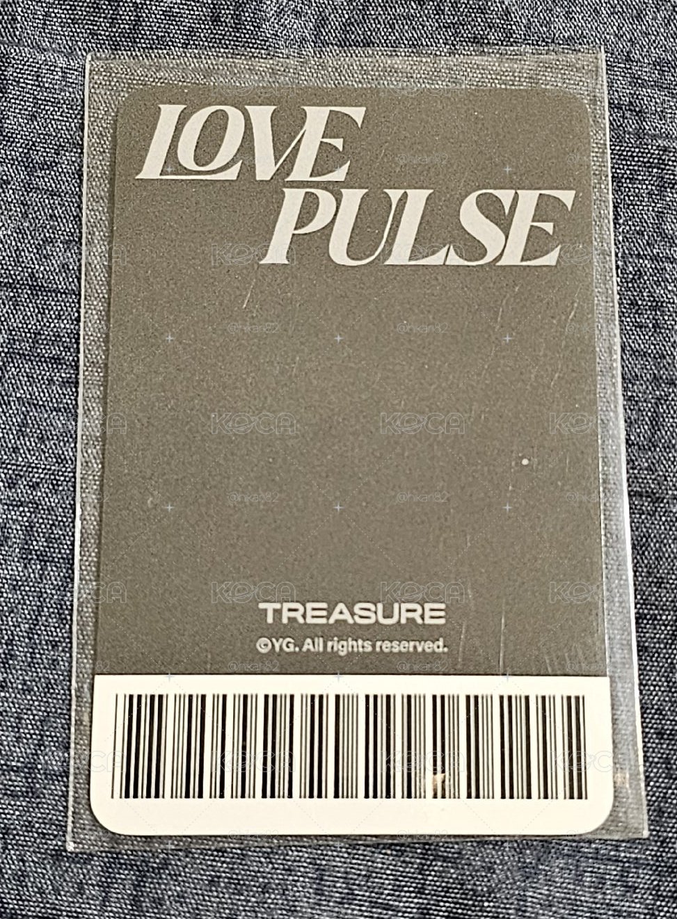 TREASURE LOVE PULSE YOSHI 🐯