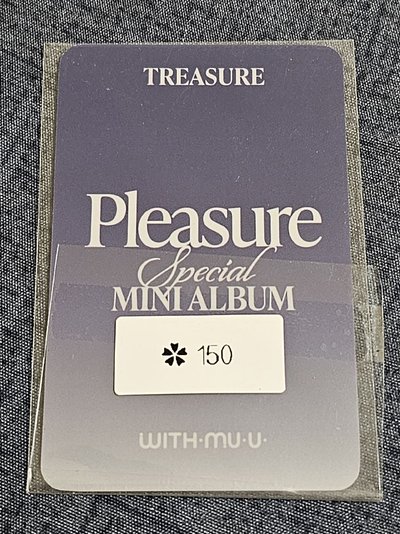 TREASURE PLEASURE YOSHI 🐯
