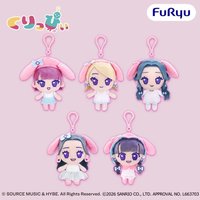 MY MELODY&KUROMI FuRyu 吊飾娃娃&髮圈