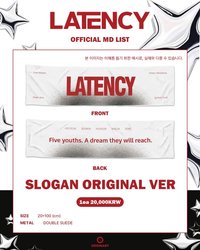 LATENCY X ROLLING QUARTZ Joint Concert[Afterglow] OFFICIAL MD  手幅 