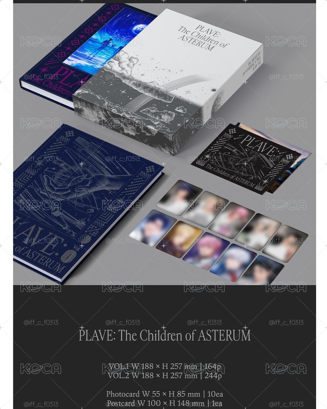 PLAVE:The Children of ASTERUM 設定集