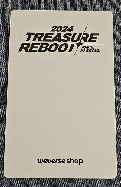 2024 TREASURE RELAY TOUR [REBOOT] FINAL IN SEOUL YOSHI 🐯