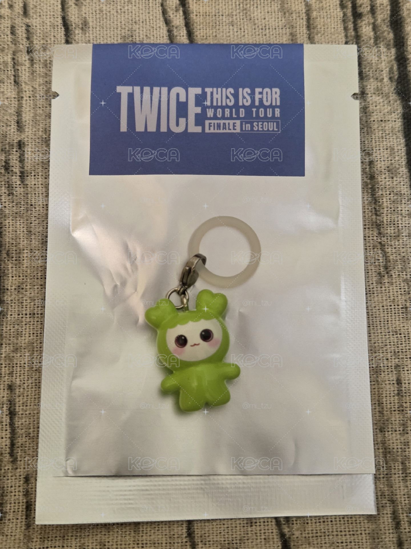 TWICE 韓場終場快閃 隨機迷你吊飾