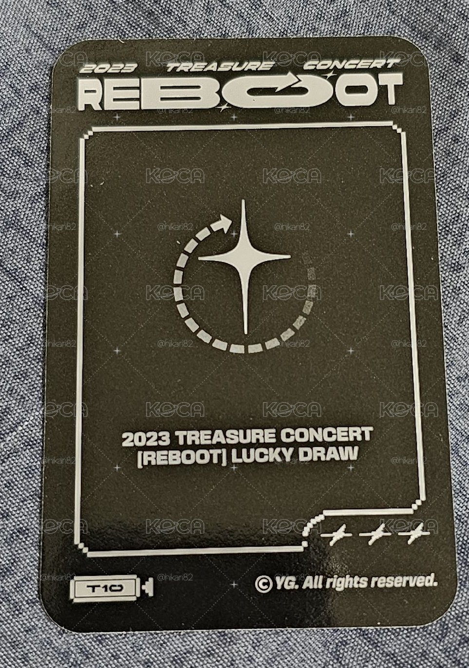 YOSHI2023 TREASURE CONCERT [REBOOT] IN SEOUL小卡】2023 TREASURE