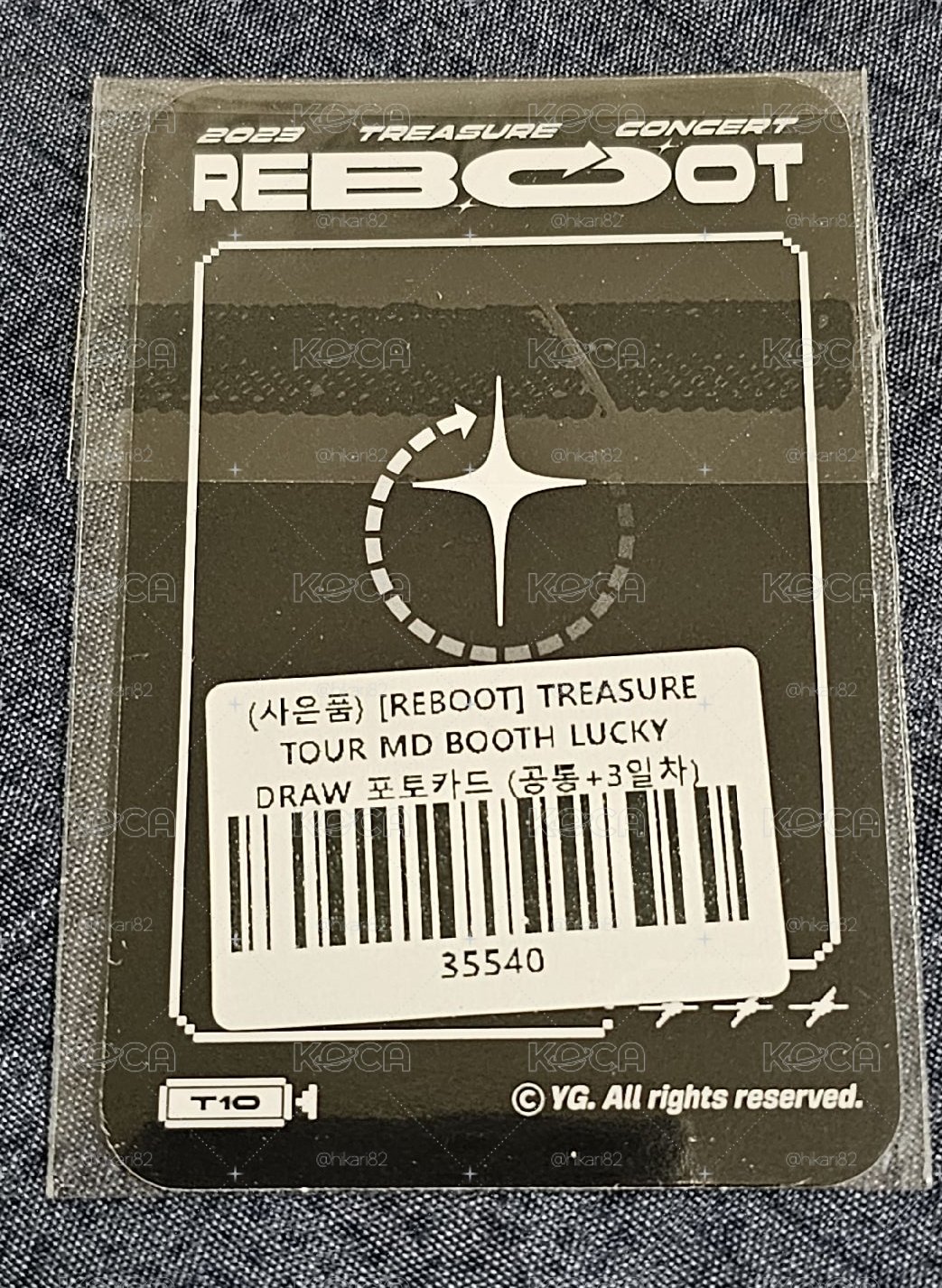 2023 TREASURE CONCERT [REBOOT] IN SEOUL YOSHI 🐯