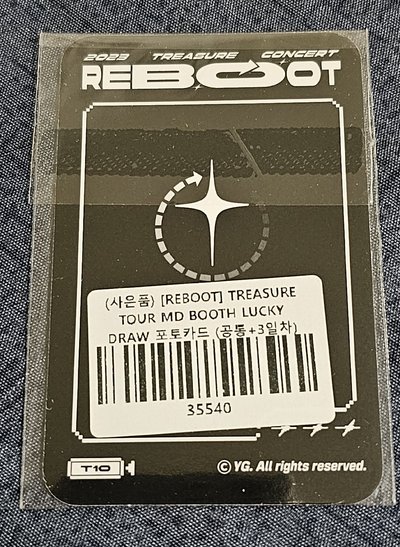 2023 TREASURE CONCERT [REBOOT] IN SEOUL YOSHI 🐯