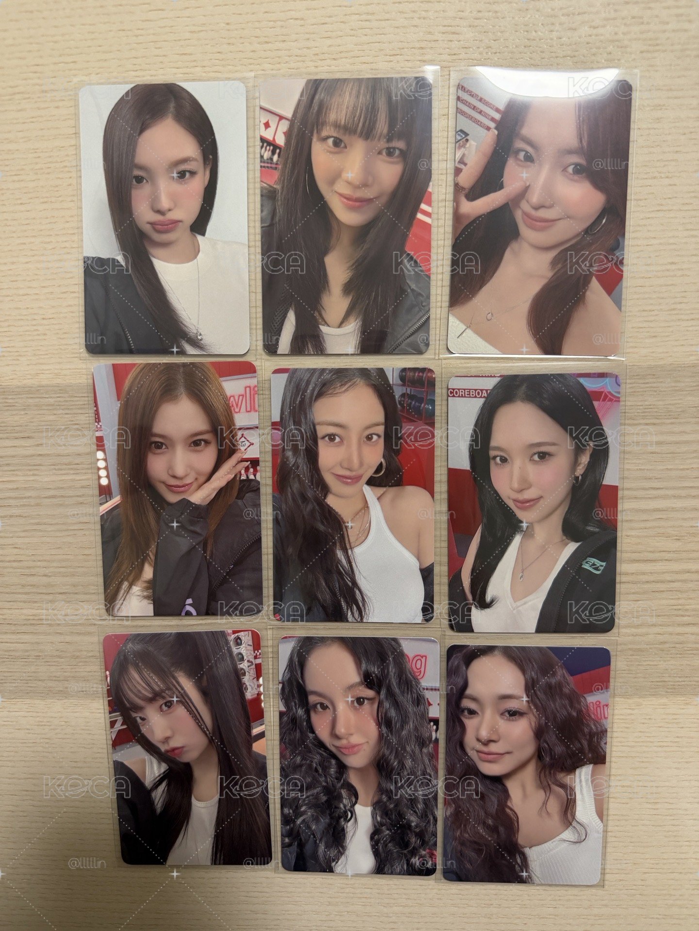 TWICE新國立透卡週邊滿額卡