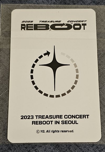 2023 TREASURE CONCERT [REBOOT] IN SEOUL YOSHI 🐯