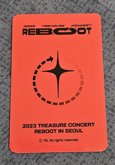 2023 TREASURE CONCERT [REBOOT] IN SEOUL YOSHI 🐯