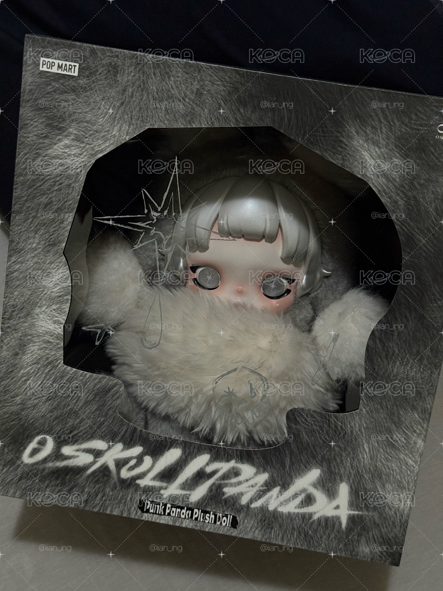 θ SKULLPANDA熊叛叛毛絨公仔