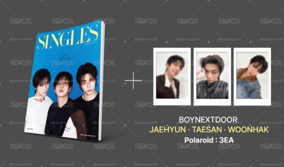 BND Singles JAPAN VOL.20 雜誌含特典小卡 預購 