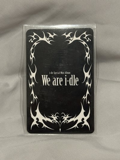 i-dle we are i-dle 專卡