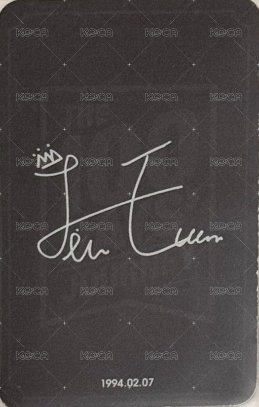 Win`s Epilogue Edition DVD : The 100 Days` Journey 隨機卡  背面
