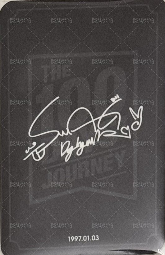 Win`s Epilogue Edition DVD : The 100 Days` Journey 隨機卡  背面