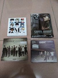 Super Junior 早期專輯4張