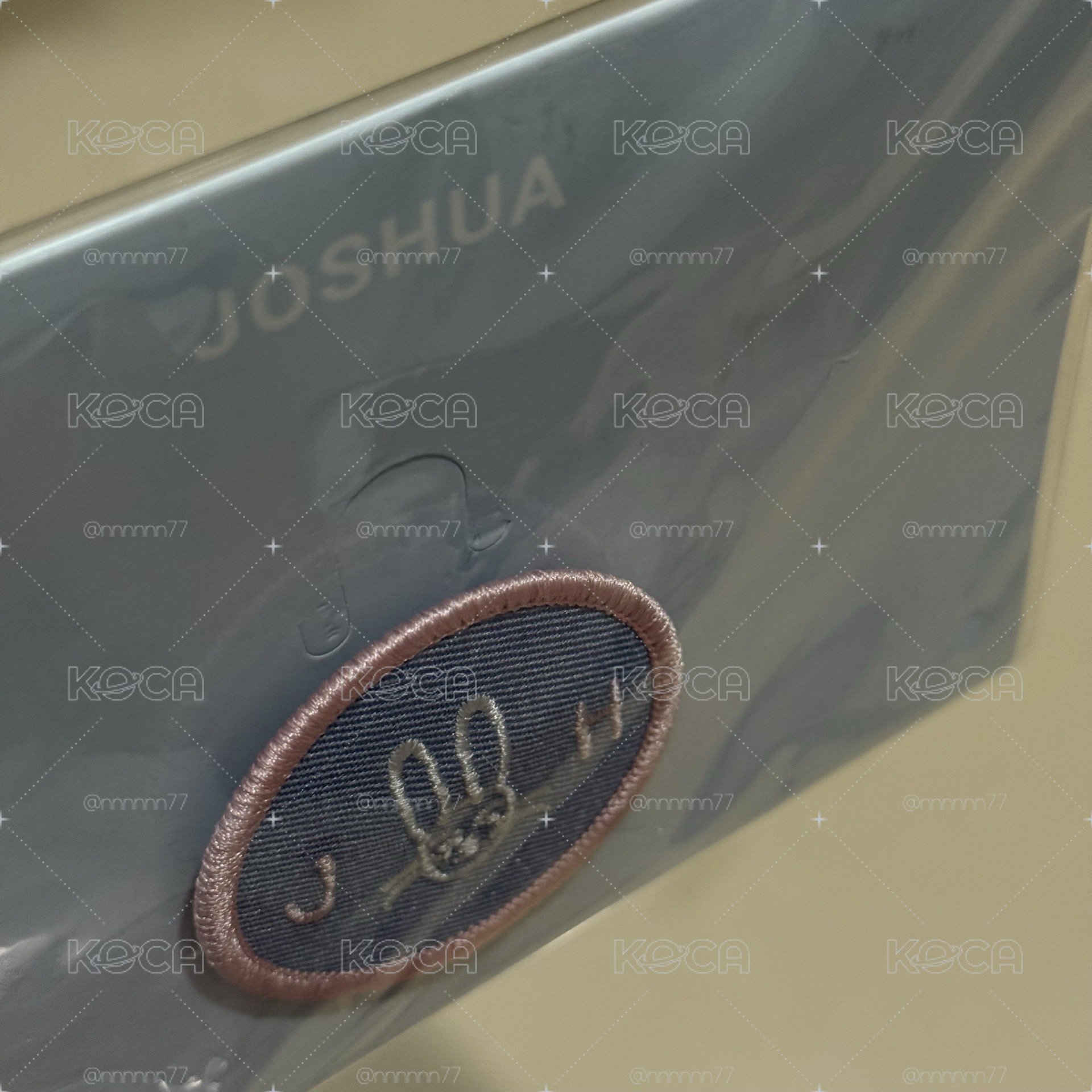 知秀 布章 Hana joshua 未使用