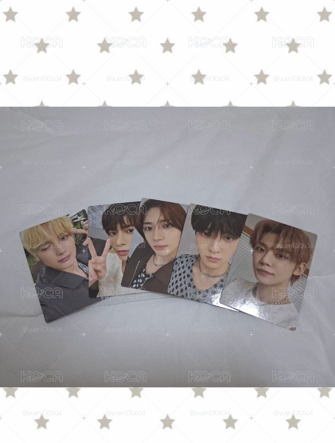 🤍txt 手燈卡一套