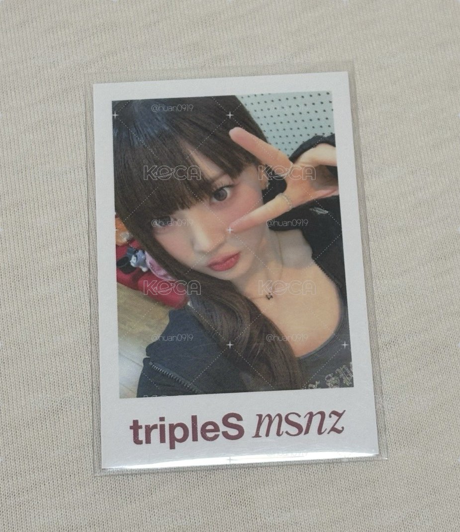 tripleS S12 Yeonji 小卡