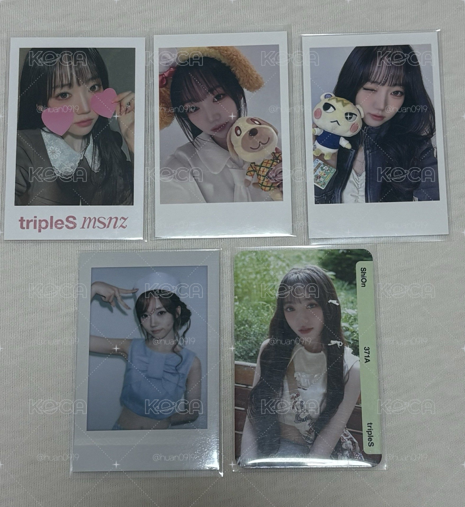 tripleS S20 Shion 小卡