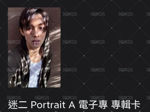 迷二 嚴電子專卡
