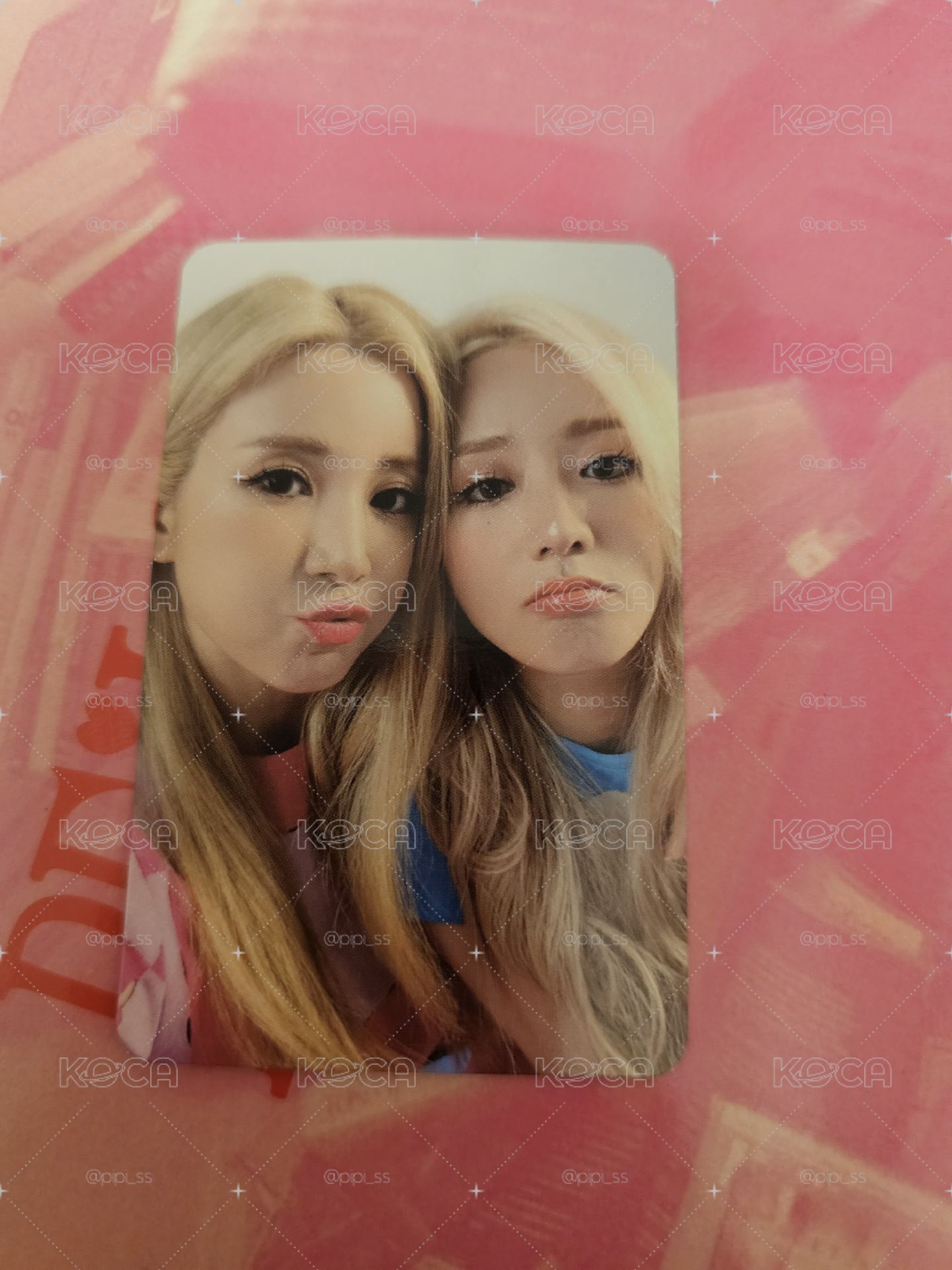 Apink ChoBom Copycat 專卡