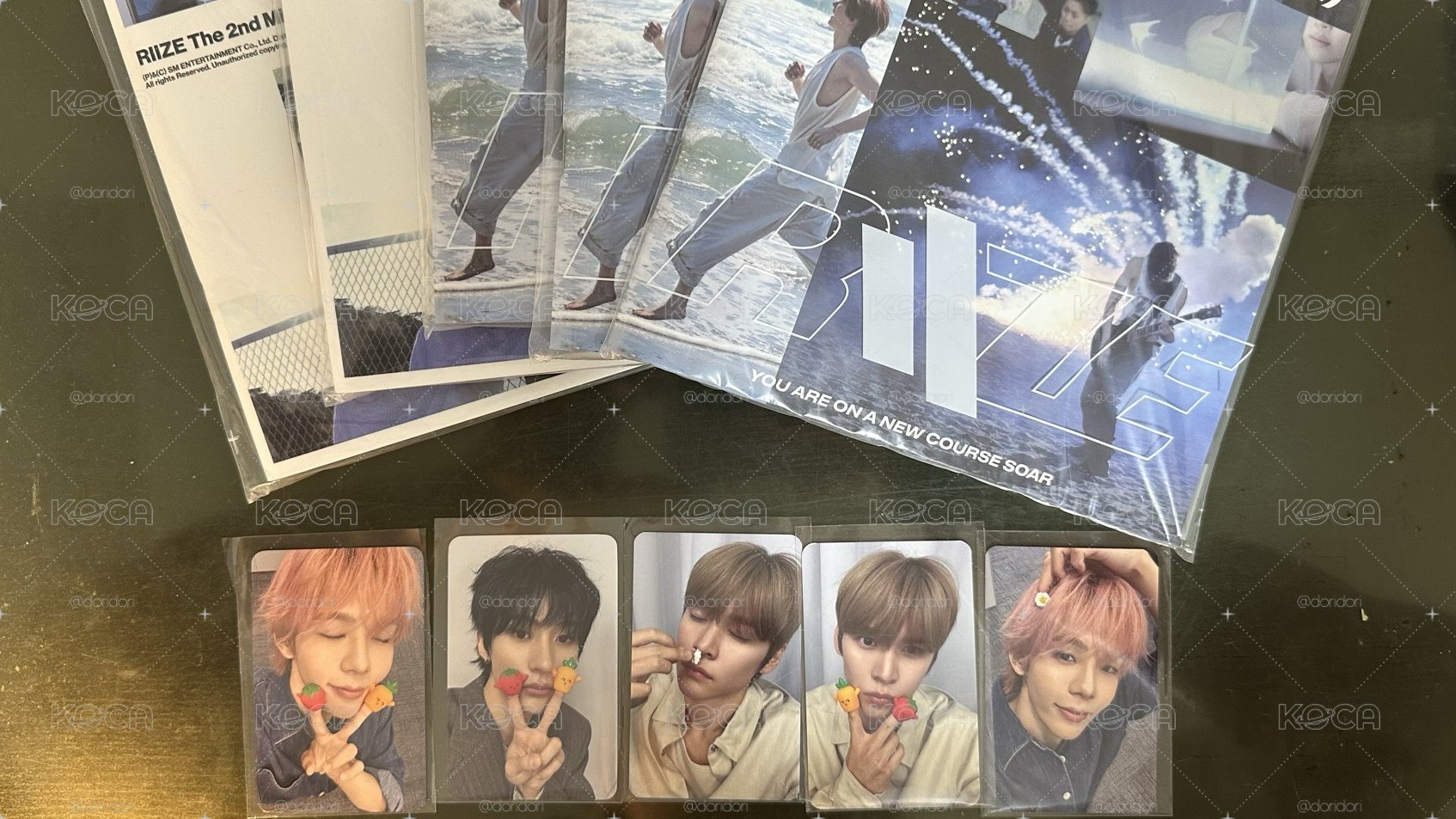RIIZE The 2nd Mini Album “ll” PB（隨機）+特典卡/簽售卡（Kaohsiung）