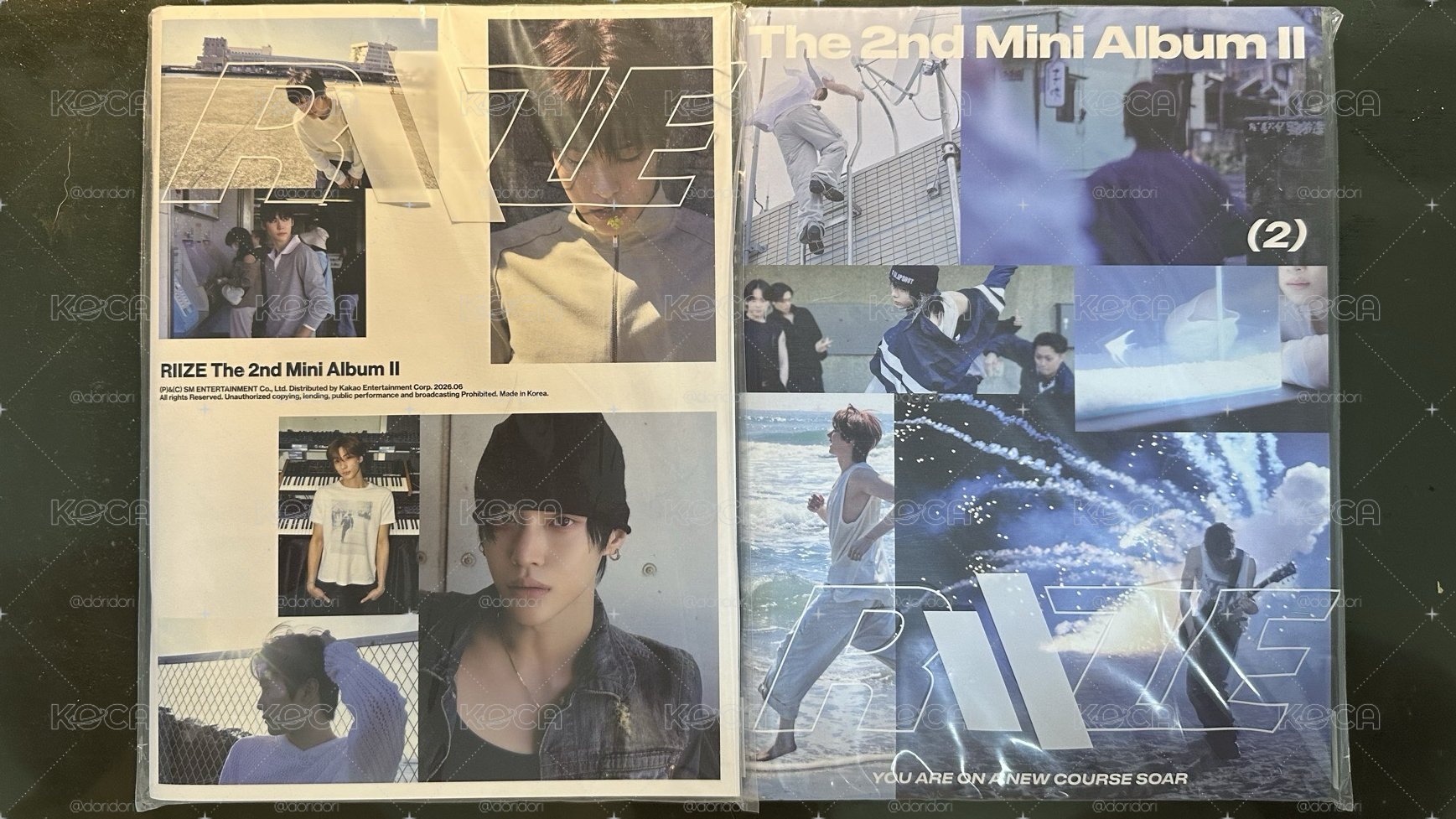 RIIZE The 2nd Mini Album “ll”+特典卡/簽售卡（Kaohsiung）