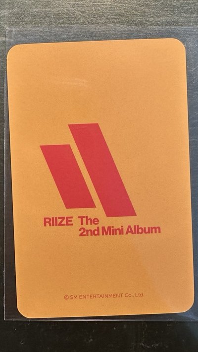 RIIZE The 2nd Mini Album “ll”+特典卡/簽售卡（Kaohsiung）