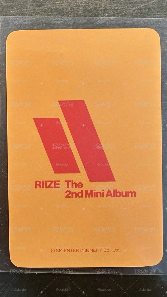 RIIZE The 2nd Mini Album “ll”+特典卡/簽售卡（Kaohsiung）
