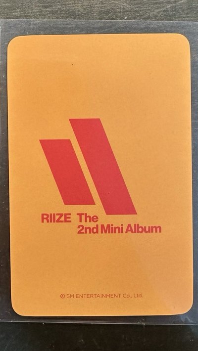 RIIZE The 2nd Mini Album “ll”+特典卡/簽售卡（Kaohsiung）