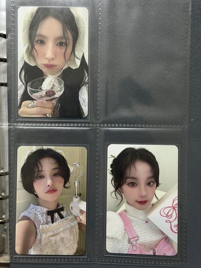 I-dle 年曆卡四個烘焙小能手🫶