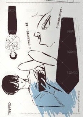 尋葉出版陷阱vol.3~4 明信片  背面