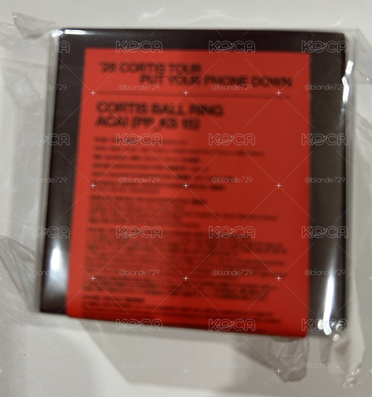 現貨 26’巡迴 戒指 AÇAÍ 紫 