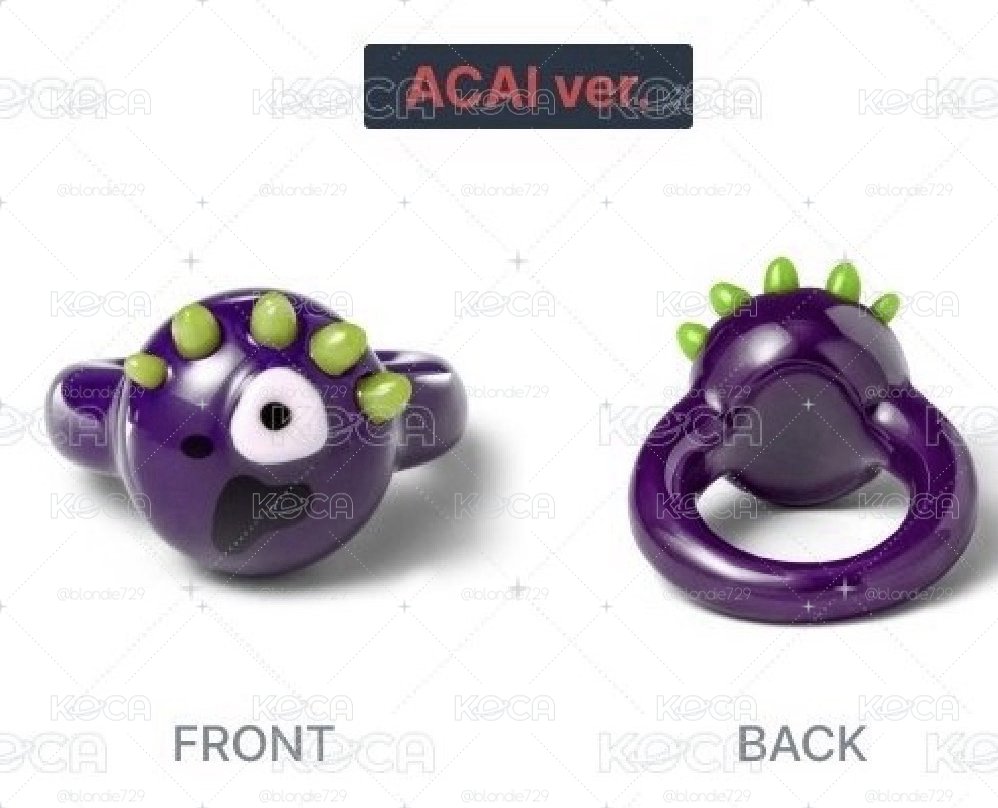 現貨 26’巡迴 戒指 AÇAÍ 紫 