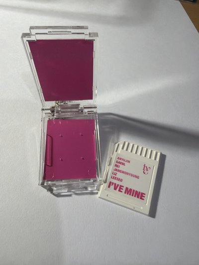 IVE MINE 電子空專吊飾付團卡 已掃