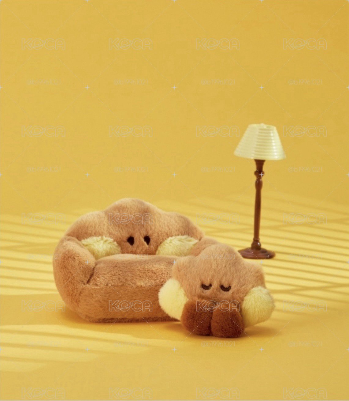 BT21 mini minini chill break系列 沙發娃娃 Shooky 